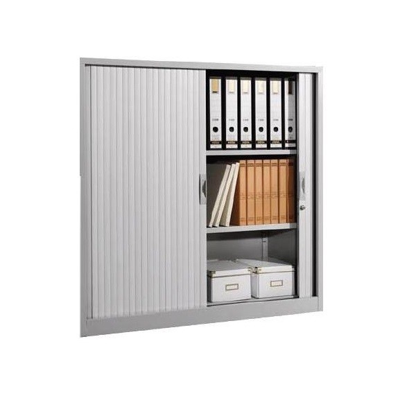Armario archivador con puertas persiana para despachos y oficinas