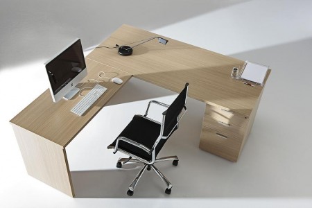 Mesa escritorio cajones Loris de Casual Solutions - La Oficina Online